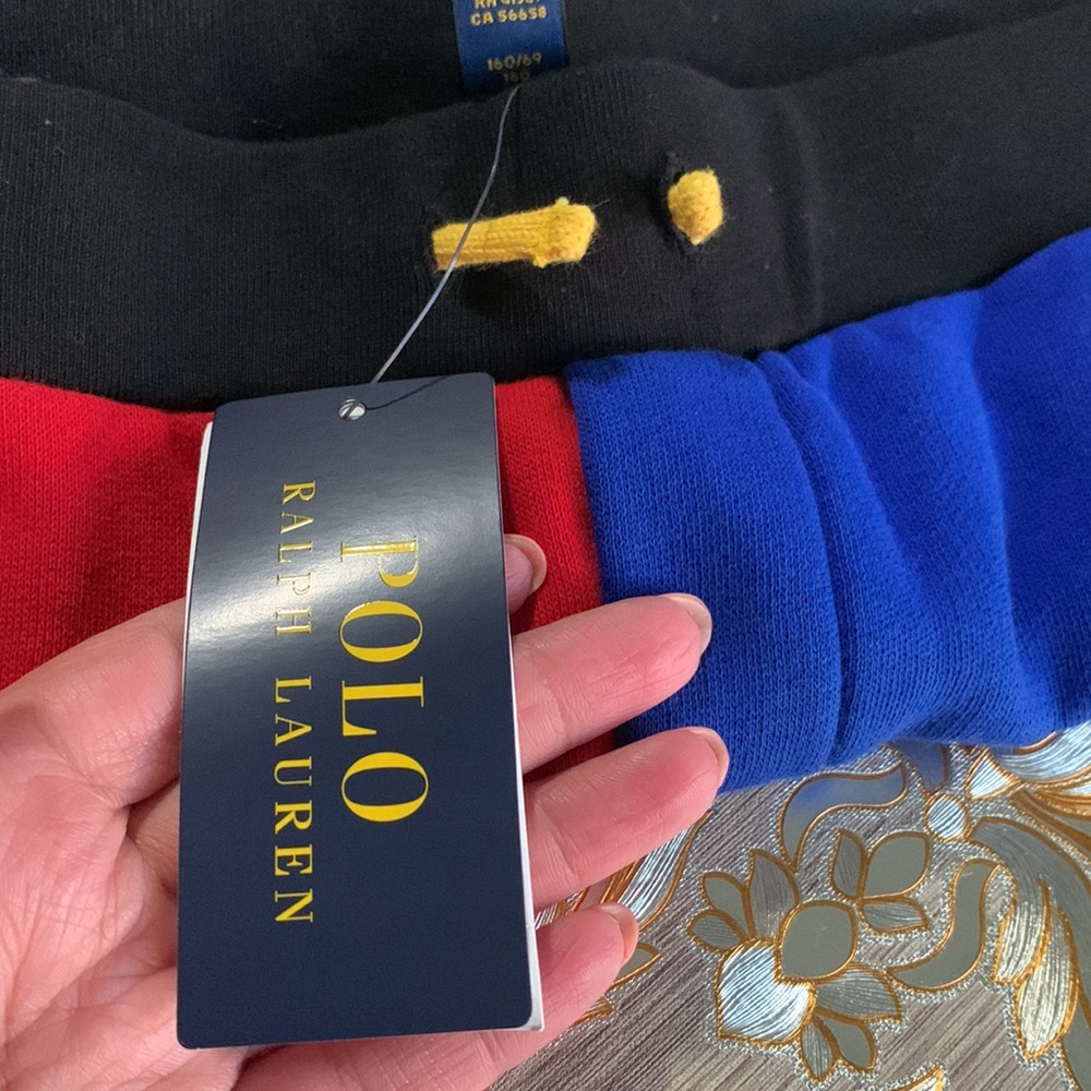 Polo by Ralph Lauren Red and Blue Kids Shorts - Picture 3 of 3
